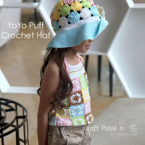 crochet summer hat pattern