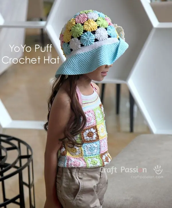 crochet summer hat pattern