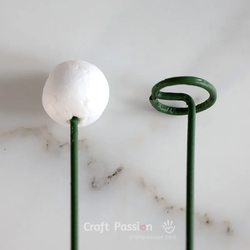 floral wire ends