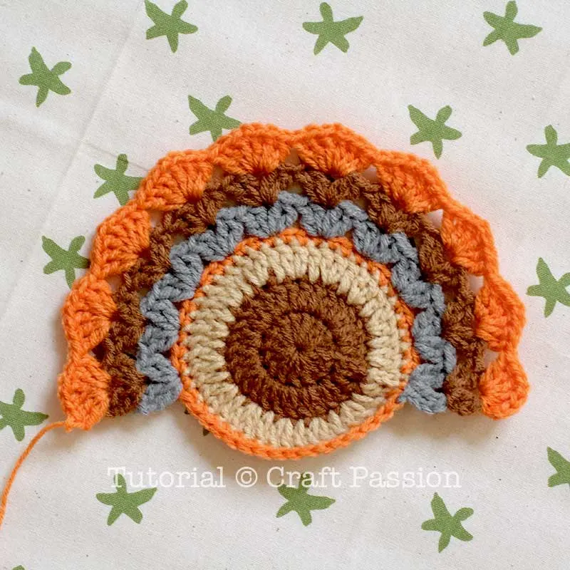 how to crochet turkey