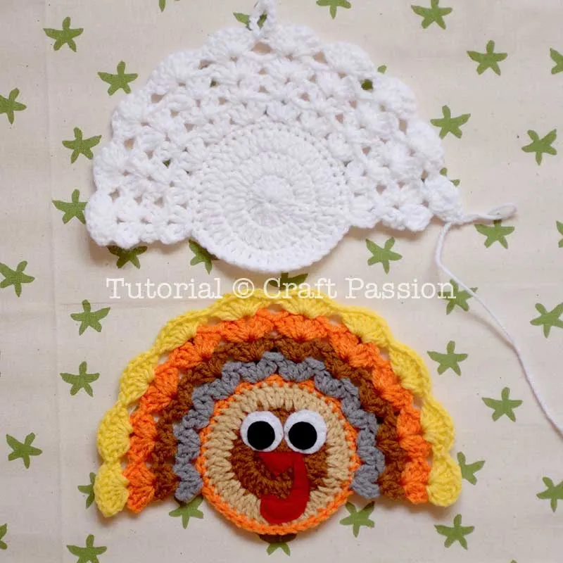 how to crochet turkey