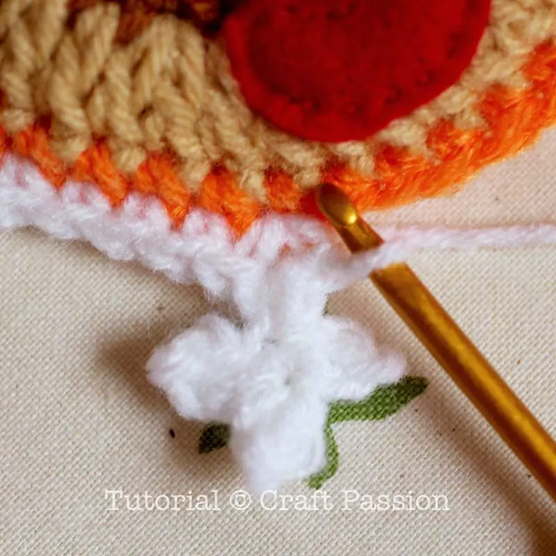 how to crochet turkey
