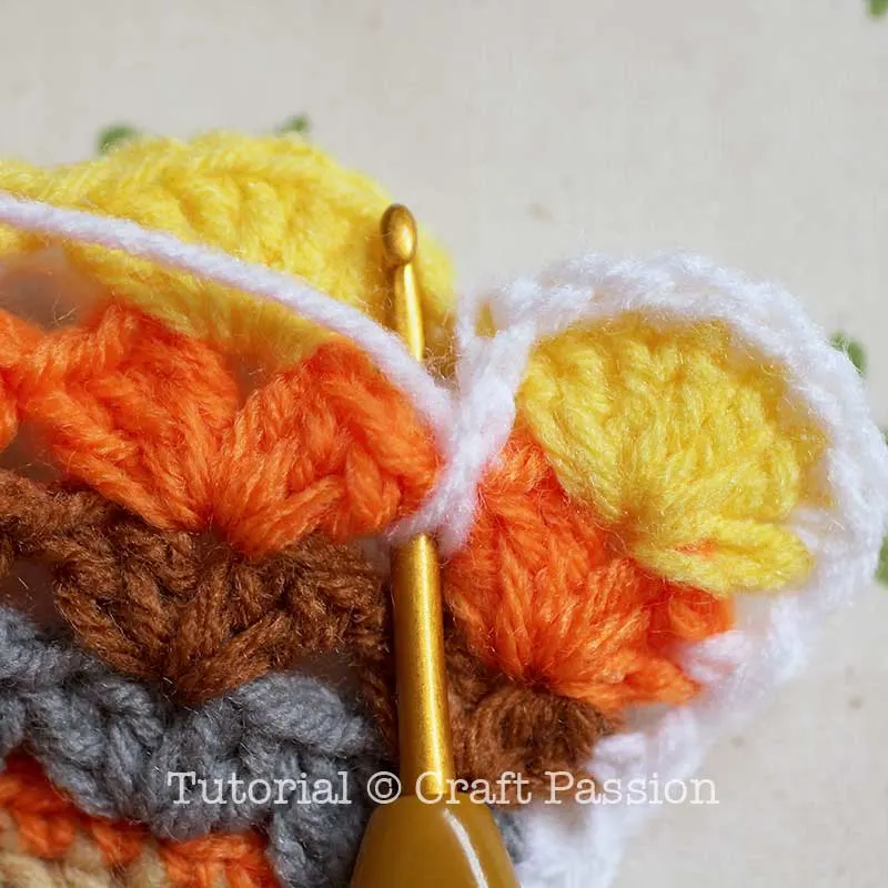 how to crochet turkey