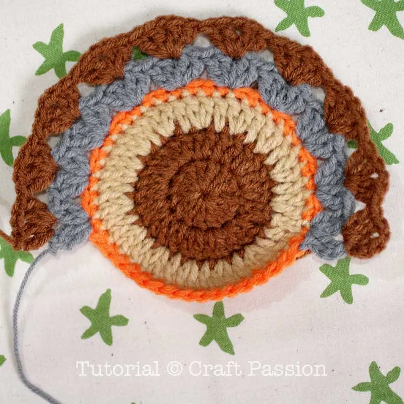 how to crochet turkey