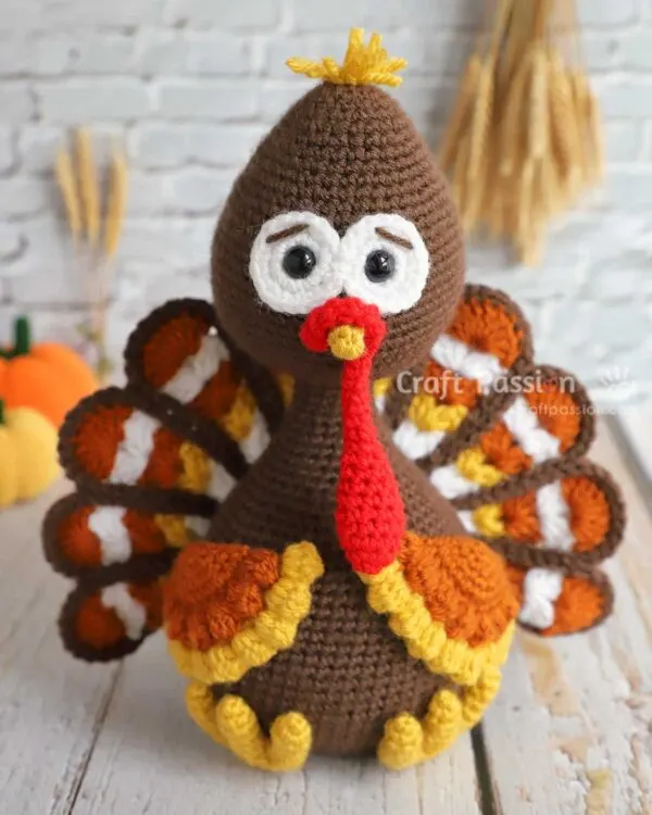 tutt turkey stuffed animal