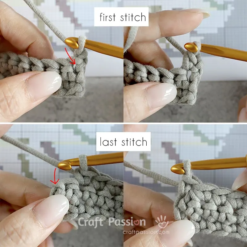how to crochet straight edges