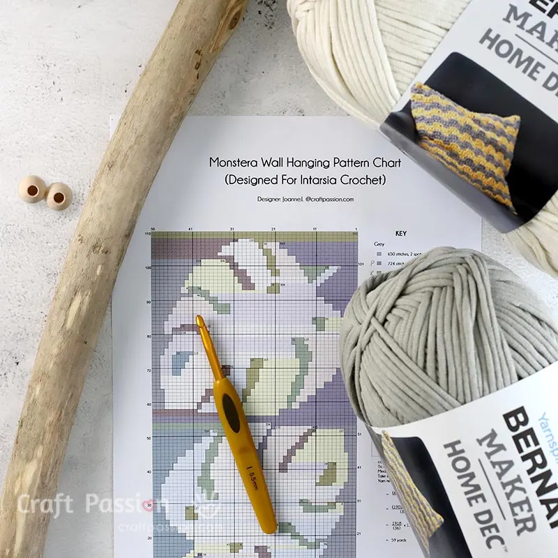 crochet wall hanging supplies