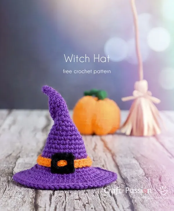 witch hat crochet pattern