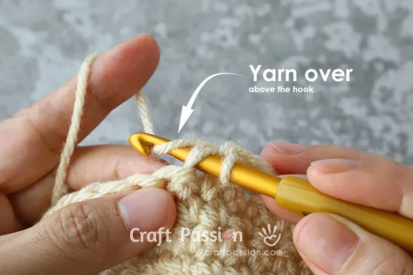yarn over in crochet