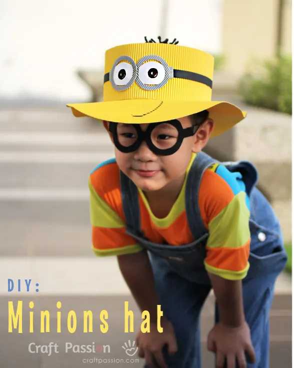 diy minion hat
