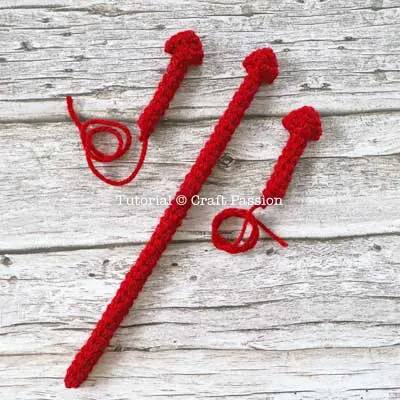 devil trident crochet pattern