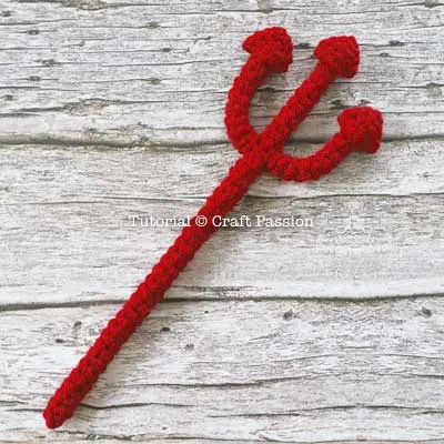 how to crochet trident