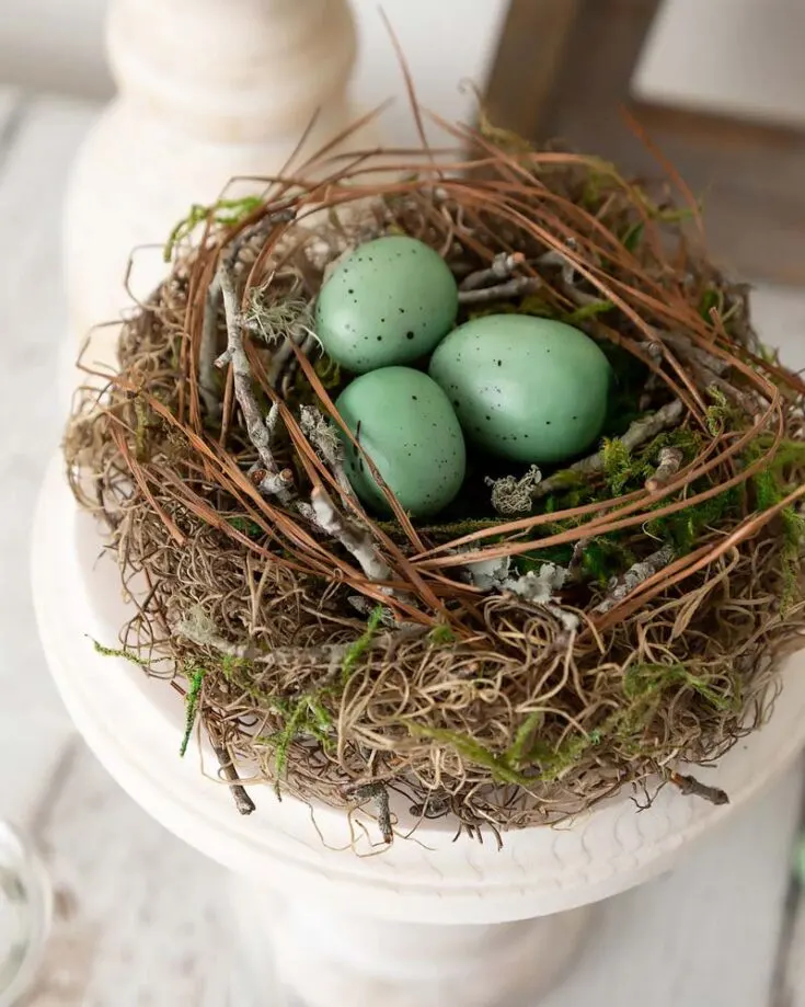 Check out this impeccable DIY bird&rsquo;s nest that you just can&rsquo;t resist. If you plan to host an Easter egg hunt, these nests will come in handy. Simply place them around the house for your kids to enjoy. Happy hunting!