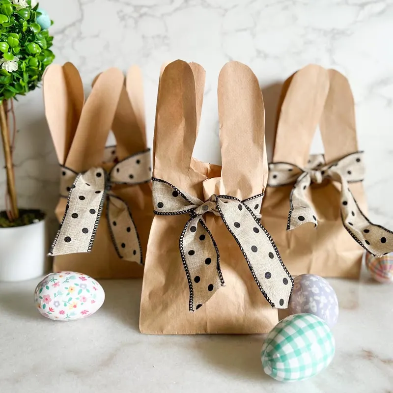 Here&rsquo;s a fun and easy craft to try: DIY Bunny Goodie Bags! With just a few simple trims and a ribbon added to a plain paper bag, you can create adorable goodie bags that your guests will love at your Easter celebration.