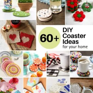 Browse through this list of DIY coasters for a fun afternoon craft activity! With a plethora of design options to choose from, you're spoiled for choice.
