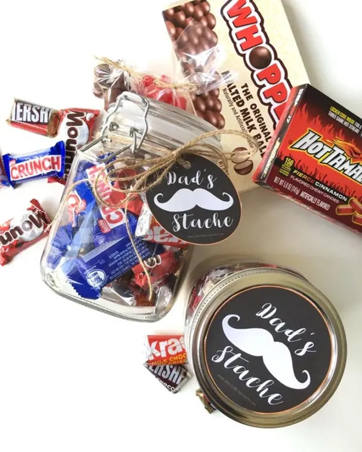 Are you tired of having your Dad steal all your snacks when he&rsquo;s binging on the Superbowl games? Upcycle some mason jars at home by turning them into his own snack container. Fill it up with candy, chocolates, and cookies to keep him occupied for the next Football season.&nbsp;