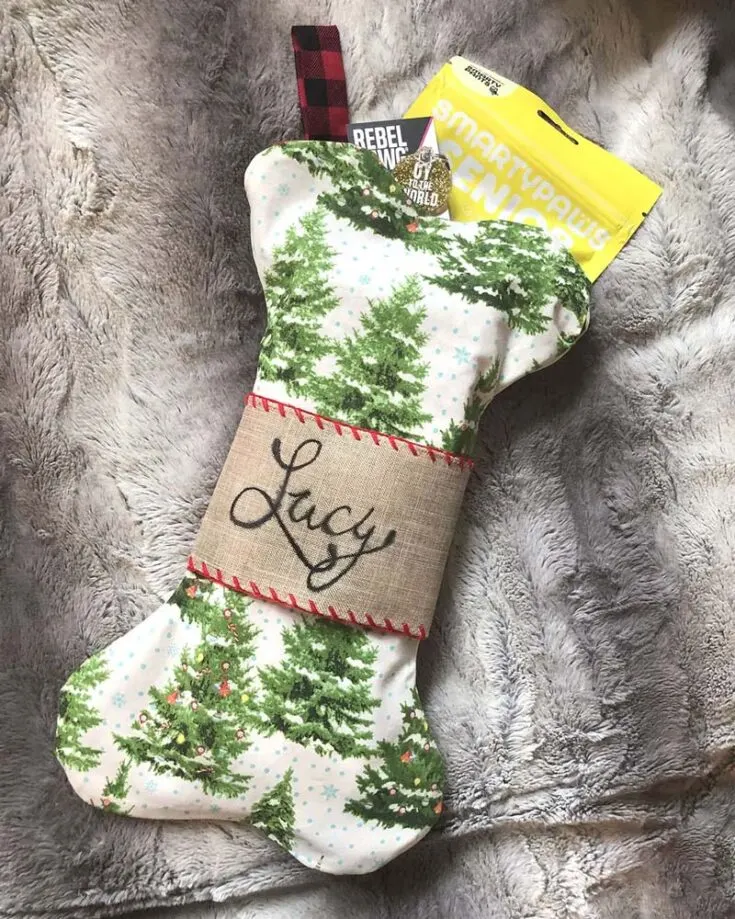 Get ready for another pun! Fetch the holiday spirit with our DIY Dog Bone Christmas Stocking! This paw-some project ensures your furry friends get their treat-filled surprise from Santa on Christmas morning.