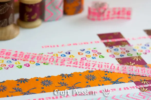 how to make washi tape