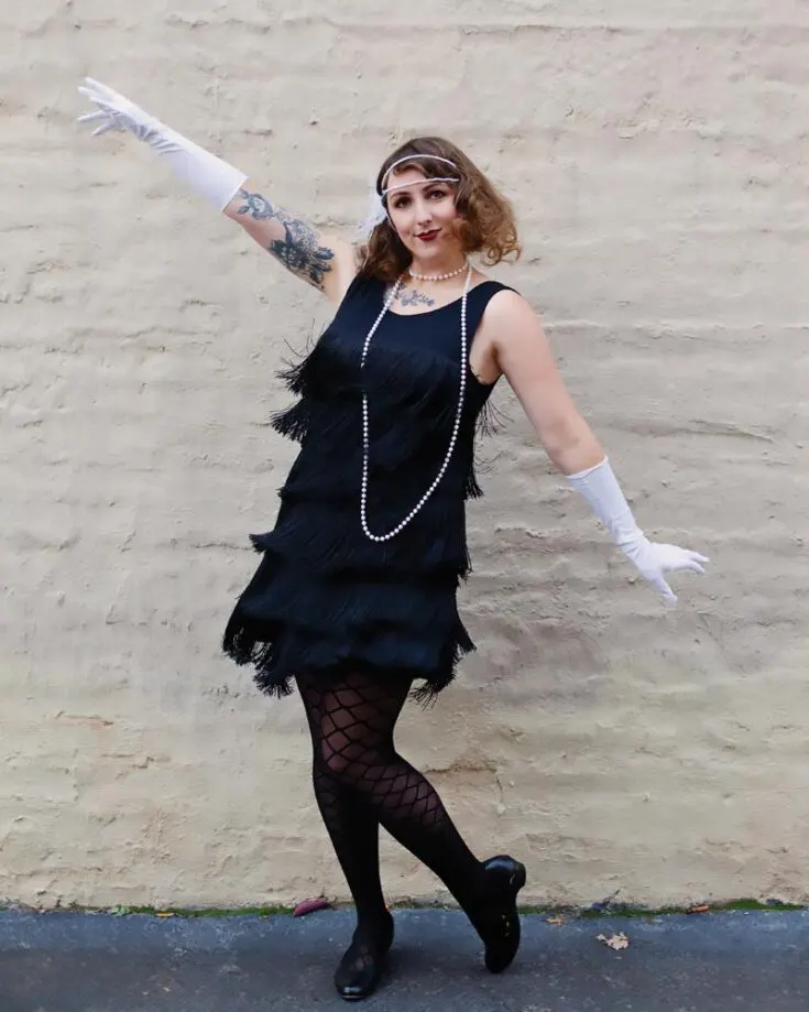 If you are like us and love flapper dresses, this costume is for you! Spice up the costume competition and show your friends and family the heat when designing your costume!