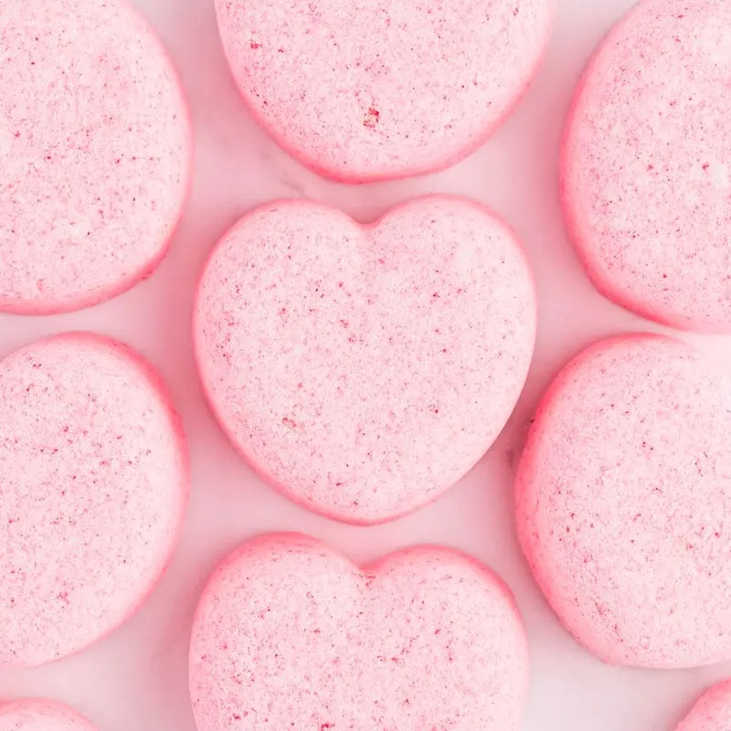 Sometimes, we need a day to pamper our loved ones to show how much we care for them. Make their self-care day extra special with some handmade bath bombs in the shape of hearts!