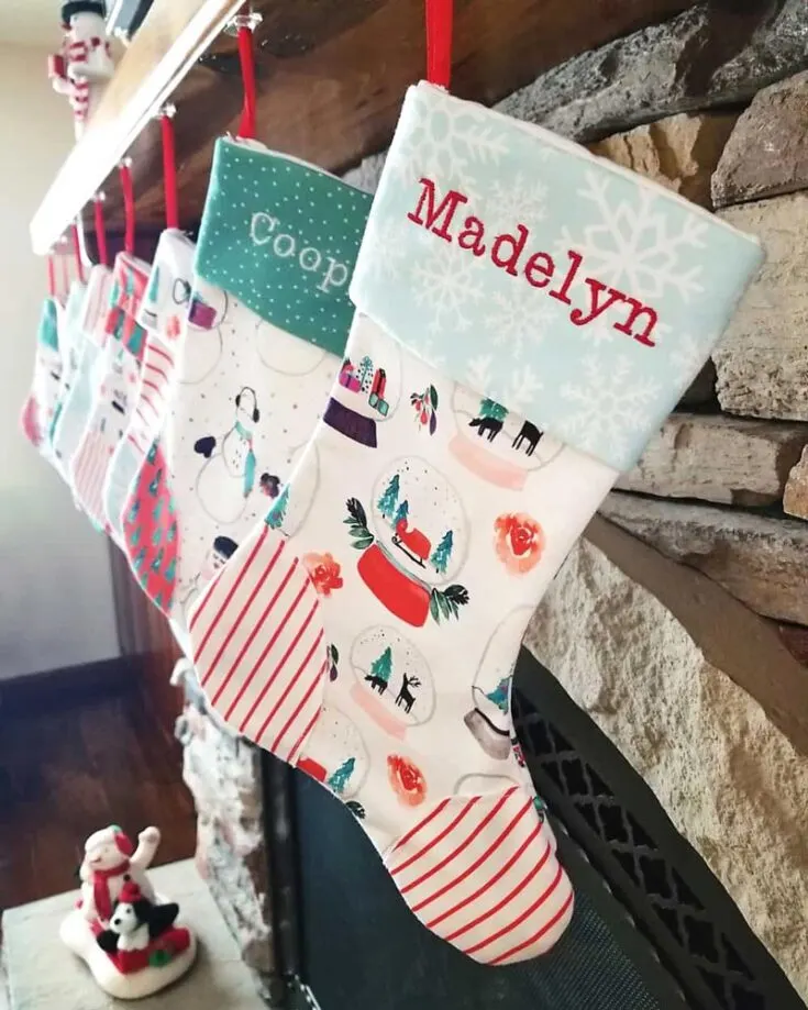 Wrap your holidays in creativity with this DIY Homemade Christmas Stocking Pattern because nothing says festive like a touch of handmade craft by the fireplace! Dive into the joy of crafting your own stockings, and you will definitely be the talk of the town.