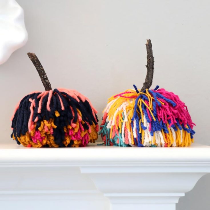 We emphasized the word large here because they are huge and will catch your attention! Kara from A Kailo Chic Life shows that these crafts are easy to make and require minimal effort.