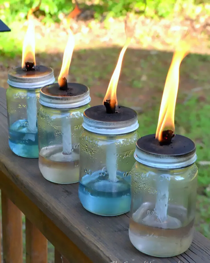 Kill mosquitos in the most adorable way with these Tiki torches. They serve to light up your surroundings as well. While they may look intimidating we would argue that 99% of people find it cute. Try it!