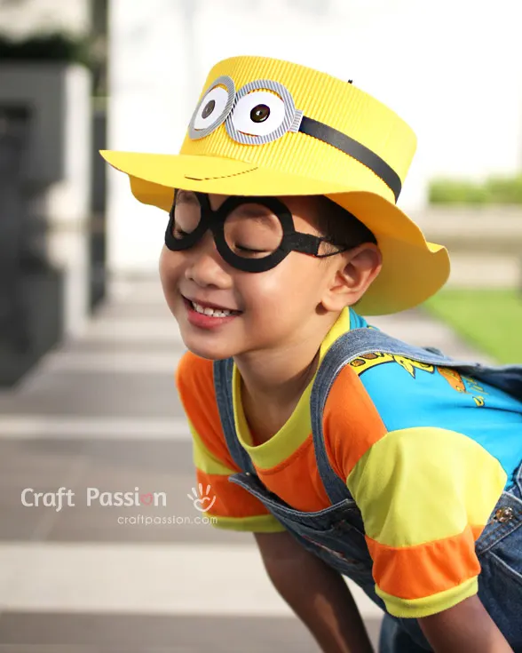 diy minion hat