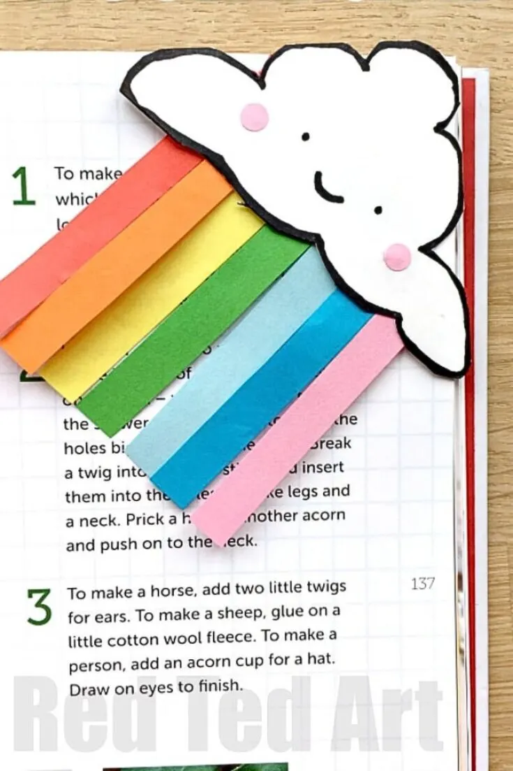 Embark on this beautiful project with your little ones on this holiday celebration. This rainbow bookmark fits so well for St. Patrick&rsquo;s Day, but it can also be used on regular occasions as well. This is also a great way to encourage your kids to be avid readers.