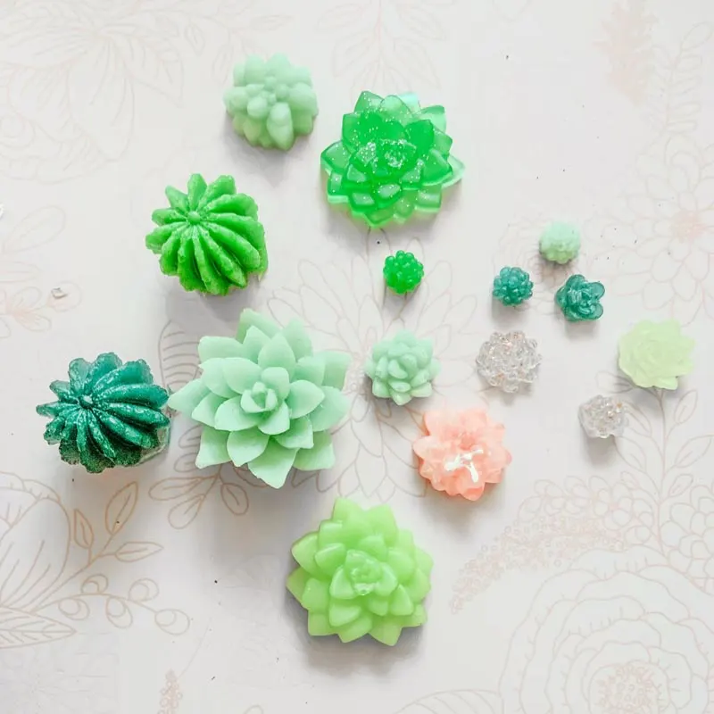 These resin succulents are great ways to make cute decorations using resin. If real succulents are too much of a hassle, consider making your own to add a touch of greenery indoors with no maintenance needed.