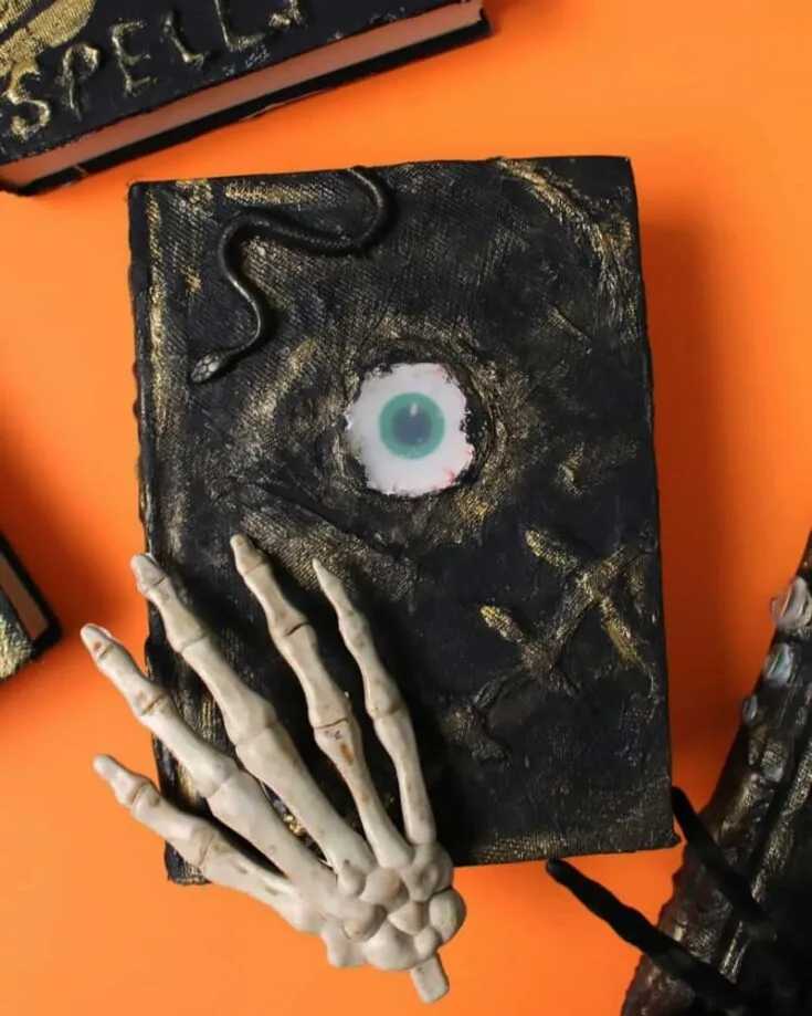 Make this Spell Book that is so easy and has recipes for destruction! Whether you decide to cast a spooky spell on your friends or use it as decoration, this book is so fashionable! Try it!