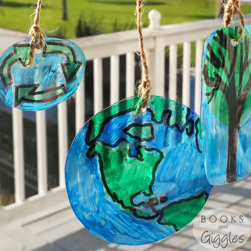 In love with suncatchers? Us too! Check out this other suncatcher design that is made from upcycled plastic. Let the sun dance through vibrant repurposed materials to add a splash of warm colors to your home! They&rsquo;re so pleasing to the eyes too.