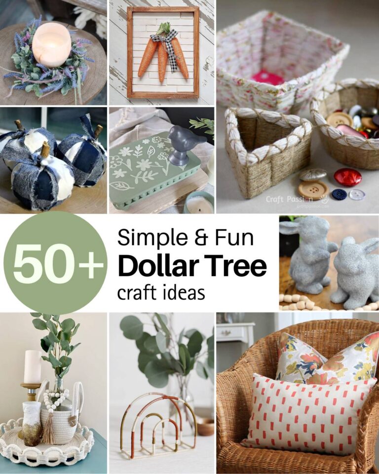 Dollar Tree crafts are some of the easiest and exciting crafts to make! Create gorgeous home decor items or dainty jewelry pieces with your friends.