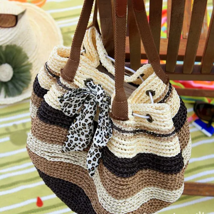 beach bag crochet pattern