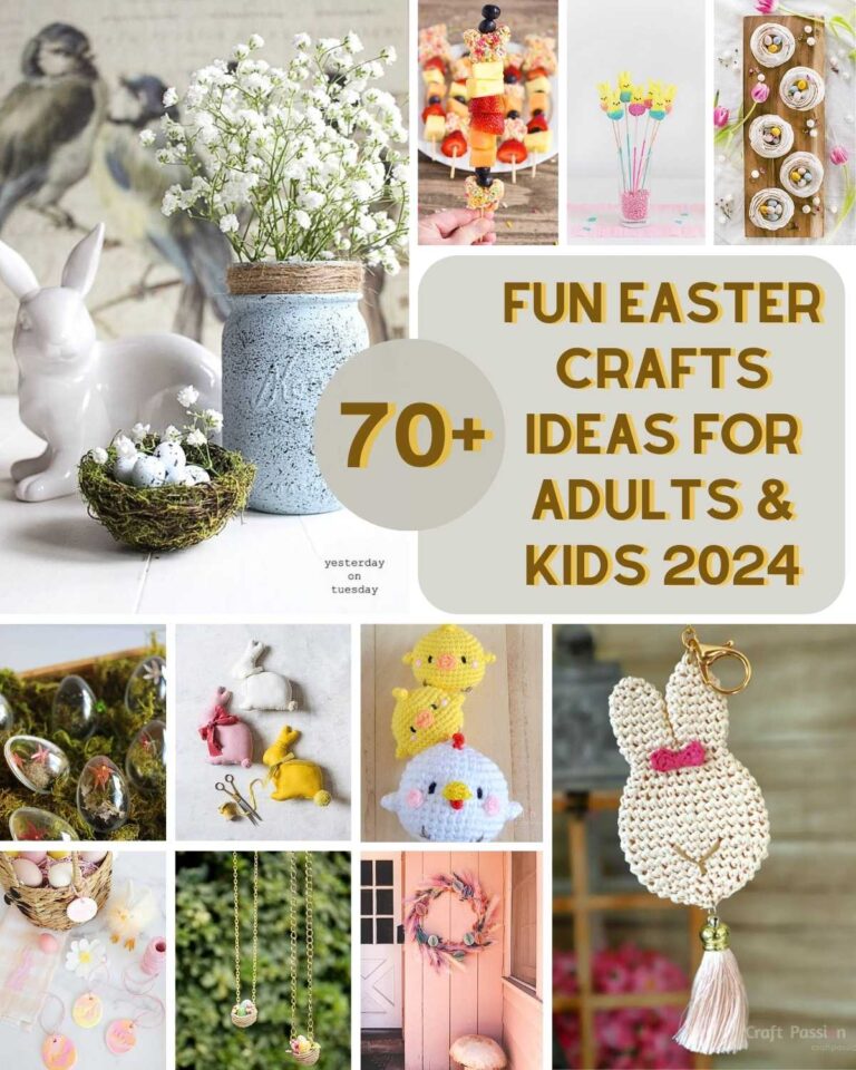 Gather your friends & family to be immersed in these fun Easter Crafts. Ideas ranging from egg decor, bunny-themed treats, & more. Perfect for kids & adults.