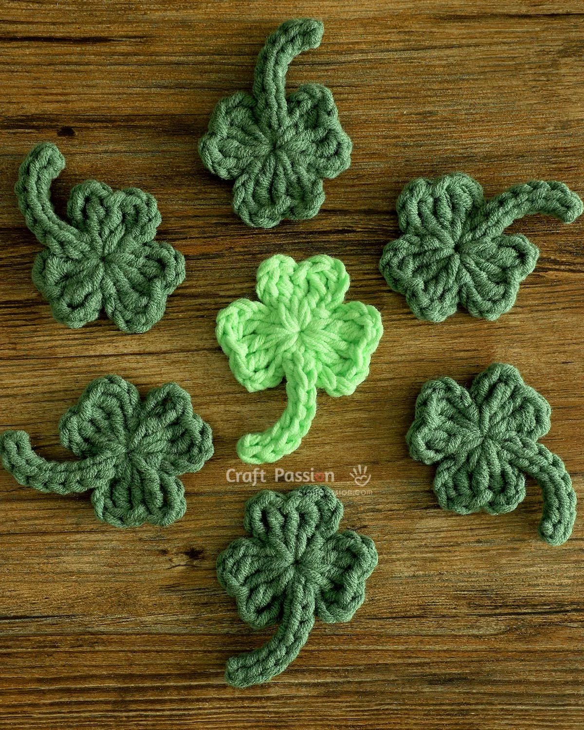 This quick & easy crochet shamrock is perfect for St. Patrick&rsquo;s Day! It&rsquo;s beginner-friendly, takes 3-5 mins, and can be modified into a 4-leaf clover!