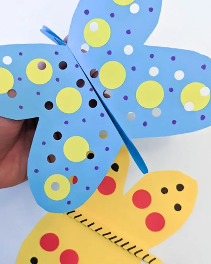 Want a realistic butterfly? Or are you looking for a butterfly perfect for playtime with preschoolers? Try this out! It's so realistic with its flapping wings, leaving your kids in awe of the craft.
