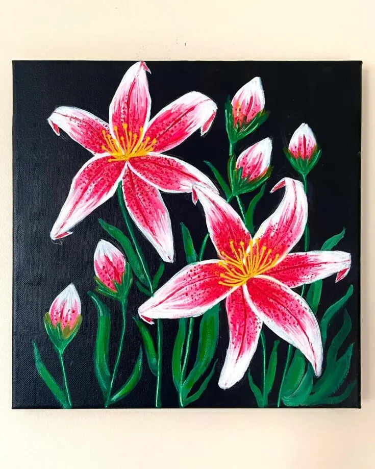 Here is another flower for you guys! To accompany your bed of tulips, why not a bed of lilies? Brush vibrant colors over a blank canvas to breathe life into a barren landscape. Use the tutorial to 'Wow' your friends!