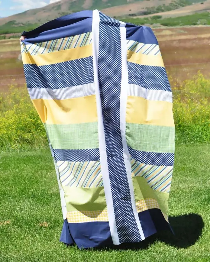 If you have some fabric scraps waiting to be made into a beautiful quilt, this Easy Quilt Tutorial will be your companion and guide to making an unforgettable quilt. It&rsquo;s a relaxing project with impressive results that makes the perfect cuddling quilt. Just follow the easy-to-follow instructions to create a 45&rdquo; wide quilt!