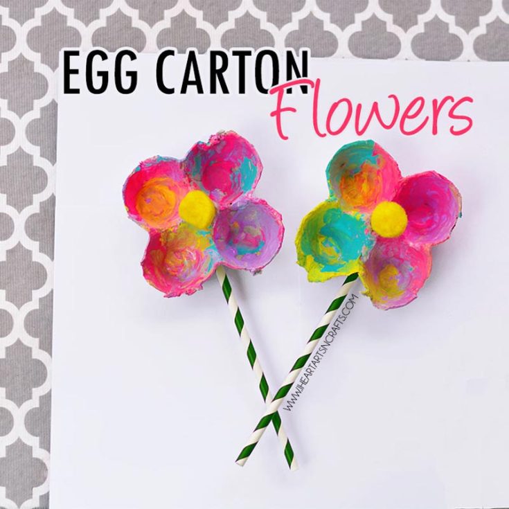 We just adore recycled art, and we can&rsquo;t get enough of how cute this idea is! Instead of gifting your mom fresh flowers on her special day, craft these easy-to-make egg carton flowers that will last a lifetime, just like your love for her!