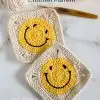 crochet smiley face pattern