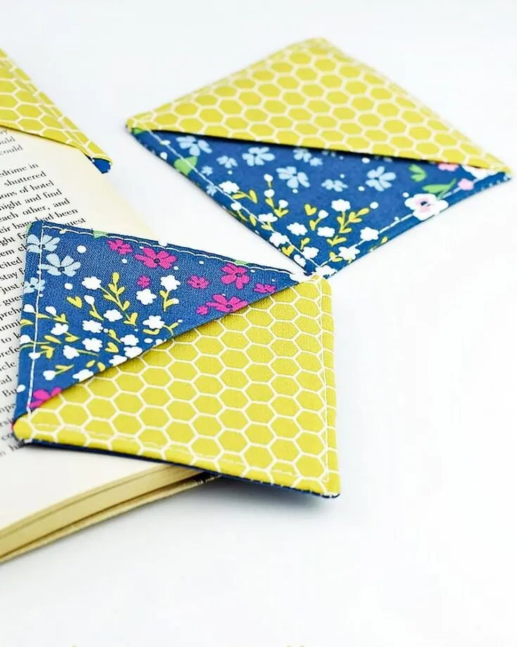 Have some spare fabric lying around? Try making bookmarks with it! On top of that, it is also a great fidget toy while reading, as it is soft to the touch.