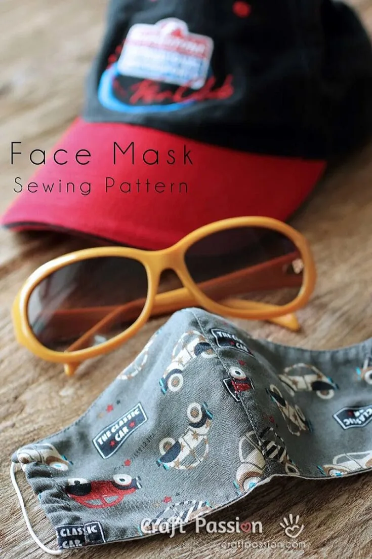 Try sewing this eco-friendly alternative to traditional face masks that can be customised to be more comfortable for you. WIth nose wire that prevents your glasses from fogging up and alternatives to the elastic that can make your ears hurt, use your scraps to make something useful.