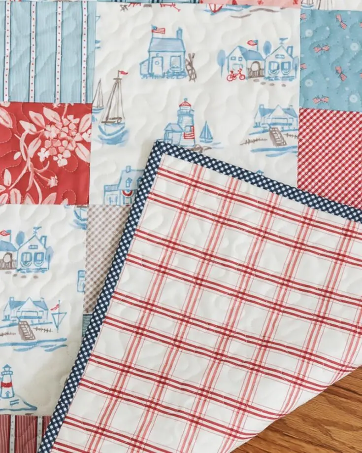 Quilt yourself this simple Fast Four Patch quilt by following this tutorial! This pattern will guide you through a simple yet charming 40&rdquo; X 56&rdquo; quilt design that features a fun, scrappy look to show off your favorite fabric prints. All you need to do now is click the link below to access the tutorial!