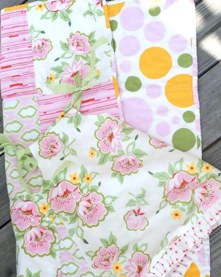 Look at this Fat Quarter Baby Dress and Quilt tutorial that will teach you how to quilt a pillowcase dress and a stroller-size quilt! Isn&rsquo;t it adorable and creative? All you need to do is follow the step-by-step instructions to quilt a precious keepsake that&rsquo;s as adorable as your little ones. The finished crib quilt size is 30&rdquo; x 30&rdquo;.