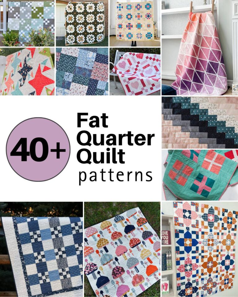 Express your creative freedom through exploring these fat quarter quilt patterns. They're fast and easy designs that will delight and inspire you!