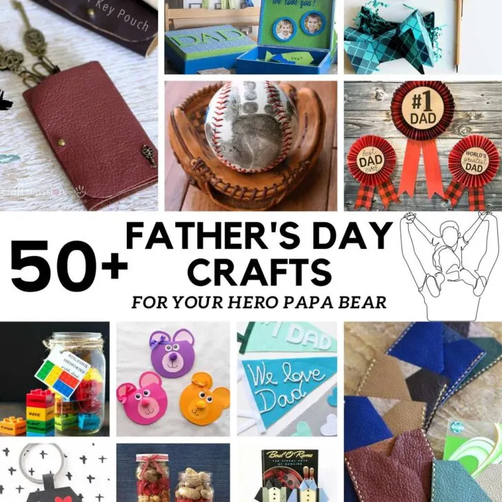 Browse our list of free Father's Day crafts to shower your dad with love. From homemade crafts to unique ideas that will leave him in awe.