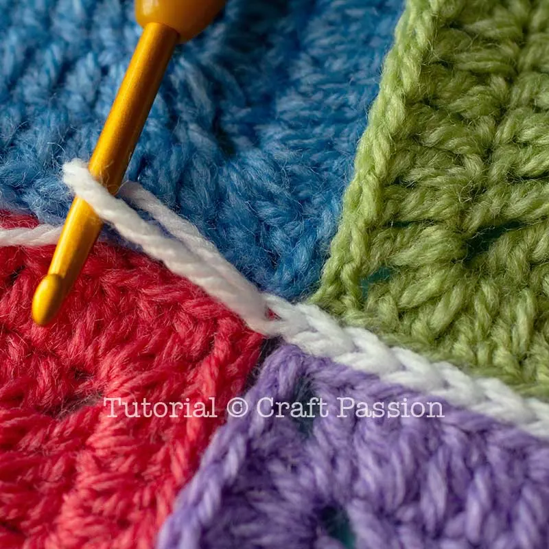 Flat Slip Stitch
