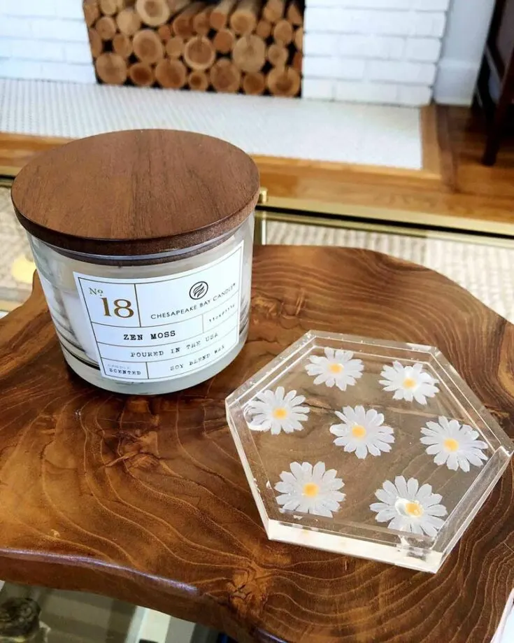 For beginners, this simple resin coaster tutorial is perfect for you. Find your favorite pressed flowers and leaves, or place anything you want to make into a beautiful floral resin coaster.