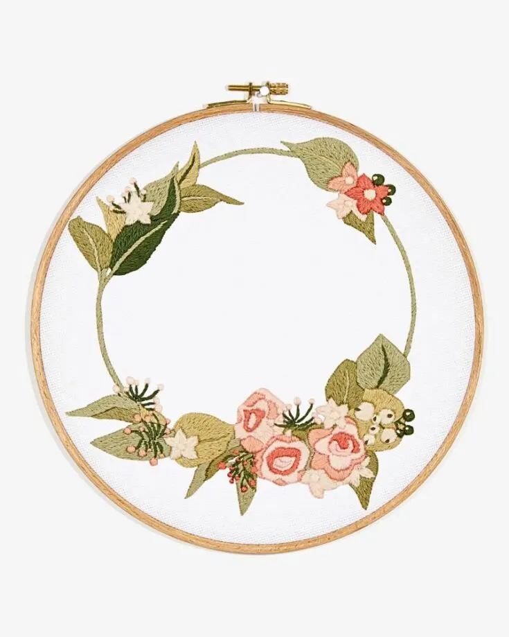 DMC offers one of the best free patterns with many designs to choose from, especially for embroidery flowers. Try out this cute design and tag us on social media!